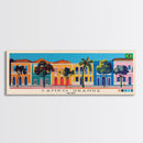 Campo Grande, Brazil Panoramic Canvas Print, Campo Grande, Brazil Painting, Brazil Art, Campo Grande Travel Poster, Travel Art, Guest Room Painting