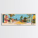 Chimoio, Mozambique Panoramic Canvas Print, Chimoio, Mozambique Painting, Mozambique Art, Chimoio Travel Poster, Travel Art, Guest Room Painting