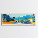 Chincha, Peru Panoramic Canvas Print, Chincha, Peru Painting, Peru Art, Chincha Travel Poster, Travel Art, Guest Room Painting