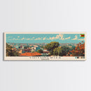Chitungwiza, Zimbabwe Panoramic Canvas Print, Chitungwiza, Zimbabwe Painting, Zimbabwe Art, Chitungwiza Travel Poster, Travel Art, Vacation Gift