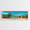 Dire Dawa, Ethiopia Panoramic Canvas Print, Dire Dawa, Ethiopia Painting, Ethiopia Art, Dire Dawa Travel Poster, Travel Art, Vacation Gift