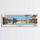 Kanata, Canada Panoramic Canvas Print, Kanata, Canada Painting, Canada Art, Kanata Travel Poster, Travel Art, Guest Room Painting
