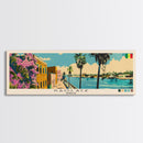 Kaolack, Senegal Panoramic Canvas Print, Kaolack, Senegal Painting, Senegal Art, Kaolack Travel Poster, Travel Art, Living Room Painting