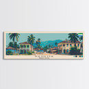 Kenema, Sierra Leone Panoramic Canvas Print, Kenema, Sierra Leone Painting, Sierra Leone Art, Kenema Travel Poster, Travel Art, Vacation Gift
