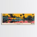 Mokolo, Cameroon Panoramic Canvas Print, Mokolo, Cameroon Painting, Cameroon Art, Mokolo Travel Poster, Travel Art, Housewarming Gift