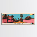 Nampula, Mozambique Panoramic Canvas Print, Nampula, Mozambique Painting, Mozambique Art, Nampula Travel Poster, Travel Art, Vacation Gift