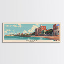Rivera, Uruguay Panoramic Canvas Print, Rivera, Uruguay Painting, Uruguay Art, Rivera Travel Poster, Travel Art, Living Room Painting