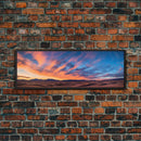 Panoramic of Great Sand Dunes National Park, Extra Large Wall Art, Panoramic Wall Art, Panoramic Landscape Print, Landscape Photography