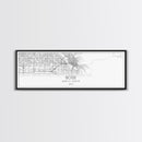 Panoramic Boise City Map, Idaho Art, Map Print, Minimalist Wall Art, Canvas Art, Housewarming Gift, Street Map Art, Closing Gift