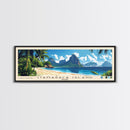 Itamaracá Island, Brazil Panoramic Print, Vacation Gift, Brazil Wall Art, Vacation Wall Art, Vacatation Memories, Beach Decor, Beach Or Lakehouse Art