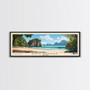 Koh Kradan, Thailand Panoramic Print, Vacation Gift, Thailand Wall Art, Beach Painting, Beach Decor, Beach Or Lakehouse Art