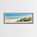 Langeoog, Germany Panoramic Print, Vacation Gift, Germany Wall Art, Vacation Wall Art, Vacatation Memories, Beach Decor, Beach Or Lakehouse Art