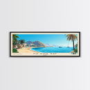 Na’ama Bay, Egypt Panoramic Beach Print, Vacation Gift, Egypt Wall Art, Beach Painting, Beach Decor, Beach Painting