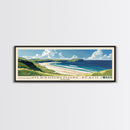 Oldshoremore beach, Scotland Panoramic Beach Print, Vacation Gift, Scotland Wall Art, Beach Painting, Beach Decor, Beach Painting