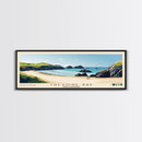 Trevone Bay, United Kingdom Panoramic Print, Vacation Gift, United Kingdom Wall Art, Beach Painting, Beach Decor, Beach Or Lakehouse Art