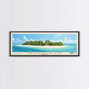 Ukulhas Island, Maldives Panoramic Print, Vacation Gift, Maldives Wall Art, Vacation Wall Art, Vacatation Memories, Beach Decor, Beach Or Lakehouse Art