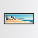 White Beach, Morocco Panoramic Print, Vacation Gift, Morocco Wall Art, Vacation Wall Art, Vacatation Memories, Beach Decor, Beach Or Lakehouse Art