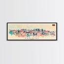 Karlovac Croatia Travel Art, City Art, Framed Canvas Print or Metal Wall Art, Europe Travel Poster, Panoramic Wall Art, Extra Wide Wall Art