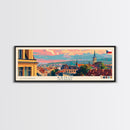 Brno CzechRepublic art Travel Print Wall Art, Panoramic City Art, Travel Art, Wall Decor, Vacation Gift, Framed Canvas Print Or Metal Art