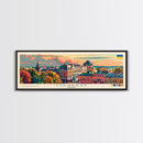 Cherkasy Ukraine Travel Art, City Art, Framed Canvas Print or Metal Wall Art, Europe Travel Poster, Panoramic Wall Art, Extra Wide Wall Art