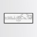 Panoramic Fontana City Map, California Art, Map Print, Minimalist Wall Art, Canvas Art, Housewarming Gift, Street Map Art, Closing Gift