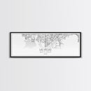 Panoramic Las Vegas  City Map, Nevada Art, Map Print, Minimalist Wall Art, Canvas Art, Housewarming Gift, Street Map Art, Closing Gift