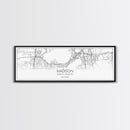 Panoramic Madison City Map, Wisconsin Art, Map Print, Minimalist Wall Art, Canvas Art, Housewarming Gift, Street Map Art, Closing Gift