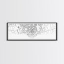 Panoramic Providence City Map, Rhode Island Art, Map Print, Minimalist Wall Art, Canvas Art, Housewarming Gift, Street Map Art, Closing Gift