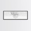 Panoramic Stockton City Map, California Art, Map Print, Minimalist Wall Art, Canvas Art, Housewarming Gift, Street Map Art, Closing Gift
