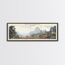 Batu Caves Travel Print Wall Art, Travel Poster Print, Retro Style COUNTRY Home Decor, Wall Hanging, Travel Gift Idea, Unique Metal Art