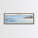 Maldives Travel Poster Print, Framed Canvas Print, COUNTRY Travel Art, Wood Framed Art, Wall Hanging, Home Decor