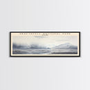 Skaftafell National Park Travel Poster Print, Framed Canvas Print, COUNTRY Travel Art, Wood Framed Art, Wall Hanging, Home Decor
