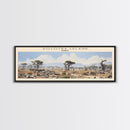 Socotra Island Framed Canvas Print Travel Poster | Wall Art | Home Decor | Gift For Travel Lover | Wall Hanging | Original Art
