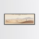 The Sahara Desert Framed Canvas Print Travel Poster | Wall Art | Home Decor | Gift For Travel Lover | Wall Hanging | Original Art