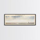 Wadden Sea Travel Poster Print, Framed Canvas Wall Art, Metal Wall Art, COUNTRY art, Gift For Him, Travel Wall Art, Travel Lover Gift