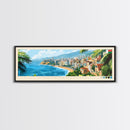 Antananarivo, Madagascar Panoramic Travel Poster Canvas Print, Antananarivo, Madagascar Painting, Madagascar Art, Antananarivo Panoramic Travel Art, Travel Painting