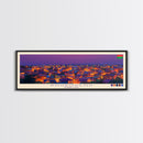 Koudougou, Burkina Faso Travel Poster Panoramic Canvas Print, Koudougou, Burkina Faso Painting, Burkina Faso Art, Koudougou Travel Art, Guest Room Painting