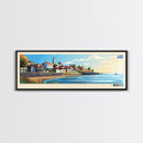 Maldonado, Uruguay Travel Poster Panoramic Canvas Print, Maldonado, Uruguay Painting, Uruguay Art, Maldonado Travel Art, Guest Room Painting