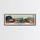 Botshabelo, South Africa Panoramic Canvas Print, Botshabelo, South Africa Painting, South Africa Art, Botshabelo Travel Poster, Travel Art, Guest Room Painting
