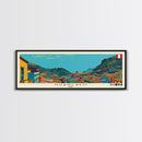 Huancayo, Peru Panoramic Canvas Print, Huancayo, Peru Painting, Peru Art, Huancayo Travel Poster, Travel Art, Living Room Painting