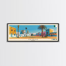 Skikda, Algeria Panoramic Canvas Print, Skikda, Algeria Painting, Algeria Art, Skikda Travel Poster, Travel Art, Guest Room Painting
