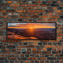 Panoramic of Canyonlands National Park, Extra Large Wall Art, Panoramic Wall Art, Panoramic Print, Landscape Photography, Landscape Print
