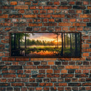 Panoramic of Congaree National Park, Extra Large Wall Art, Panoramic Wall Art, Panoramic Print, Landscape Photography, Landscape Print