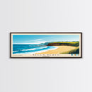 Bells Beach, Australia Panoramic Beach Print, Vacation Gift, Australia Wall Art, Beach Painting, Beach Decor, Beach Painting