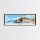 Corfu, Greece Panoramic Print, Vacation Gift, Greece Wall Art, Vacation Wall Art, Vacatation Memories, Beach Decor, Beach Or Lakehouse Art