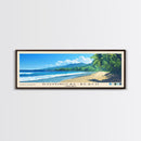 Dominical Beach, Costa Rica Panoramic Print, Vacation Gift, Costa Rica Wall Art, Vacation Wall Art, Vacatation Memories, Beach Decor, Beach Or Lakehouse Art