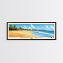Mandrem Beach, India Panoramic Print, Vacation Gift, India Wall Art, Vacation Wall Art, Vacatation Memories, Beach Decor, Beach Or Lakehouse Art
