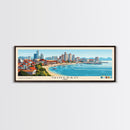 Qingdao, China Panoramic Beach Print, Vacation Gift, China Wall Art, Beach Painting, Beach Decor, Beach Painting