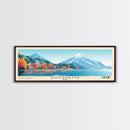 Sunayama, Japan Panoramic Beach Print, Vacation Gift, Japan Wall Art, Framed Canvas Print, Framed Beach Painting