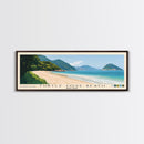 Turtle Cove Beach, Hong Kong Panoramic Print, Vacation Gift, Hong Kong Wall Art, Beach Painting, Beach Decor, Beach Or Lakehouse Art